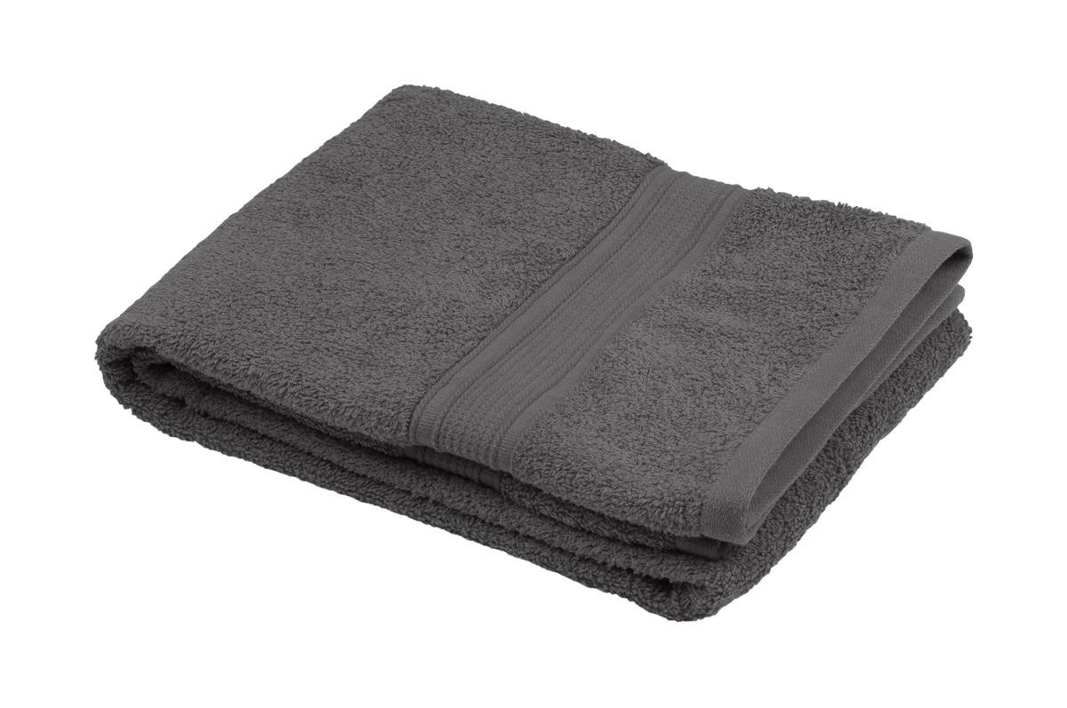 TOALLA BAÑO LAVABO 100% ALGODÓN 70X140CM GRIS BIO