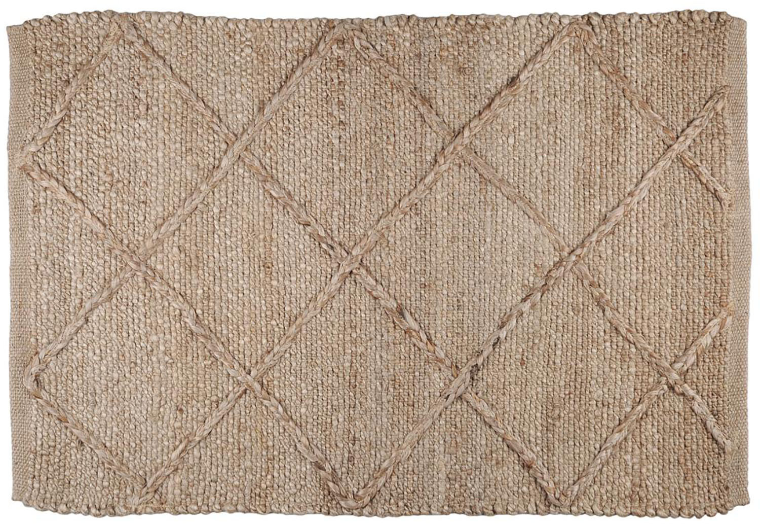 ALFOMBRA DE YUTE ALBA NATUR 60X90 CM