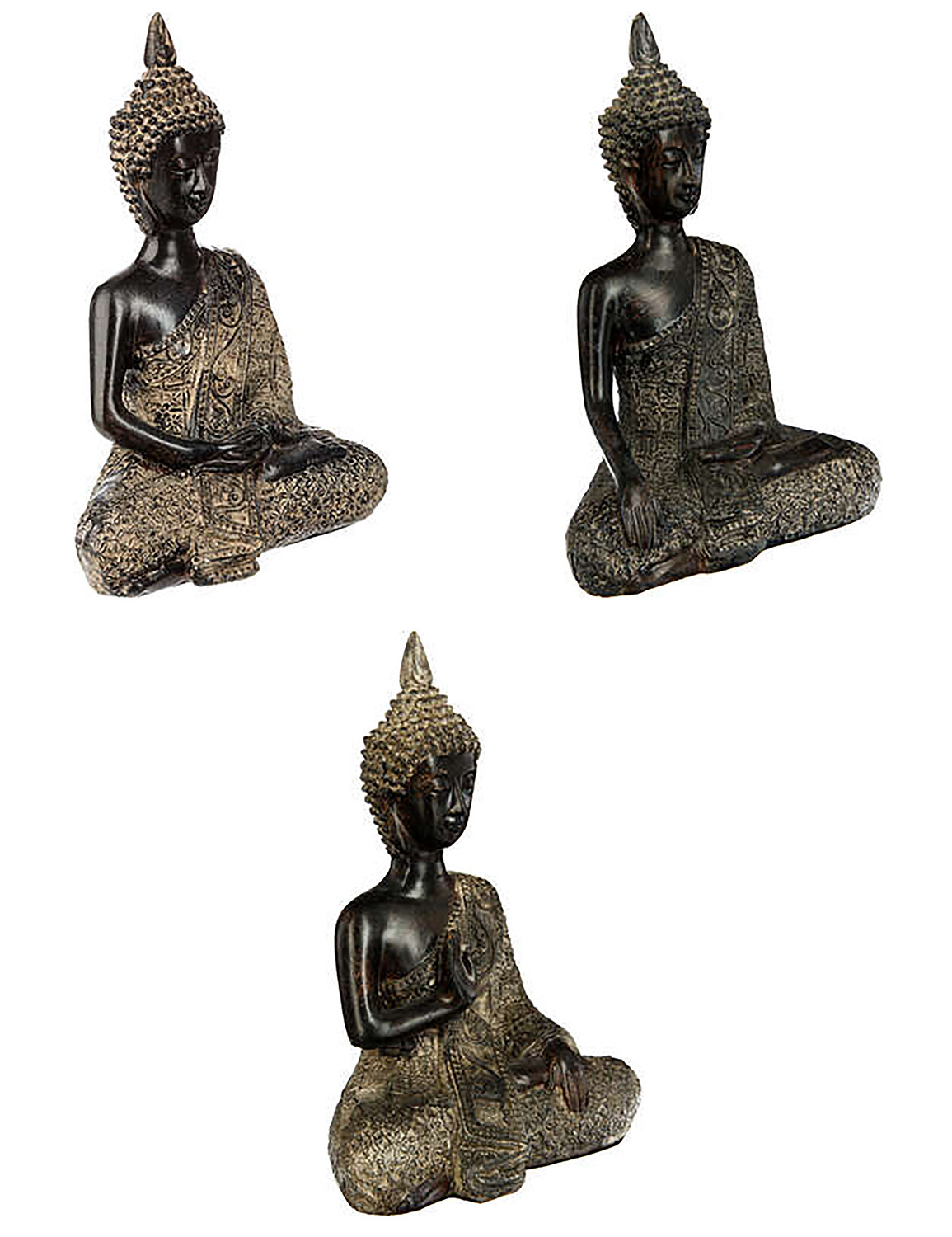 FIGURA BUDA ZEN HELYSSA 13CM