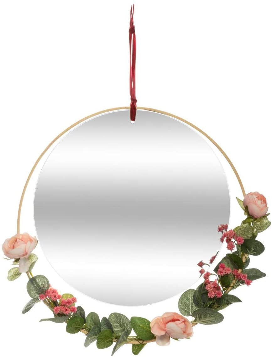 ESPEJO PARED FLORAL, POESSE...