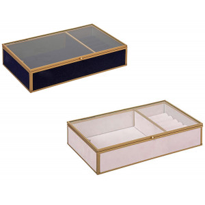 JOYERO GRAND CLASS 2 COMPARTIMENTOS 23X14,5X5CM
