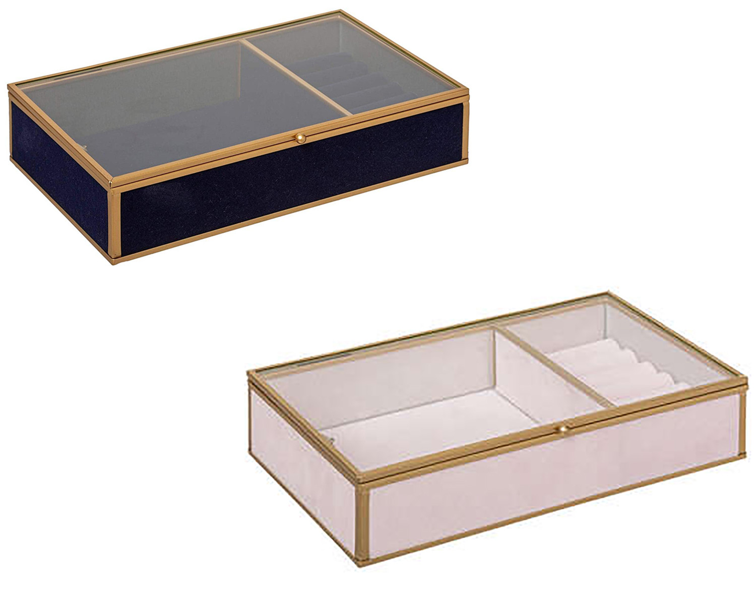 JOYERO GRAND CLASS 2 COMPARTIMENTOS 23X14,5X5CM