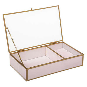 JOYERO GRAND CLASS 2 COMPARTIMENTOS 23X14,5X5CM