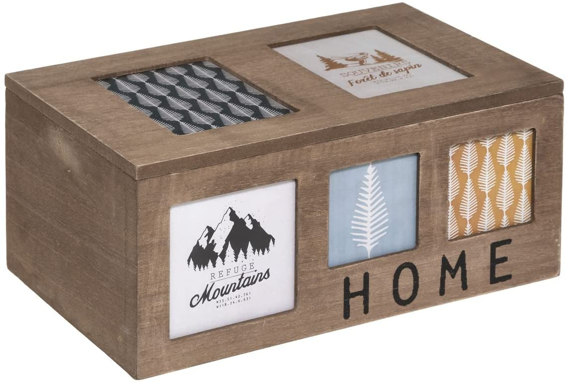 CAJA PARA RECUERDOS HOME 28x18x12,5CM