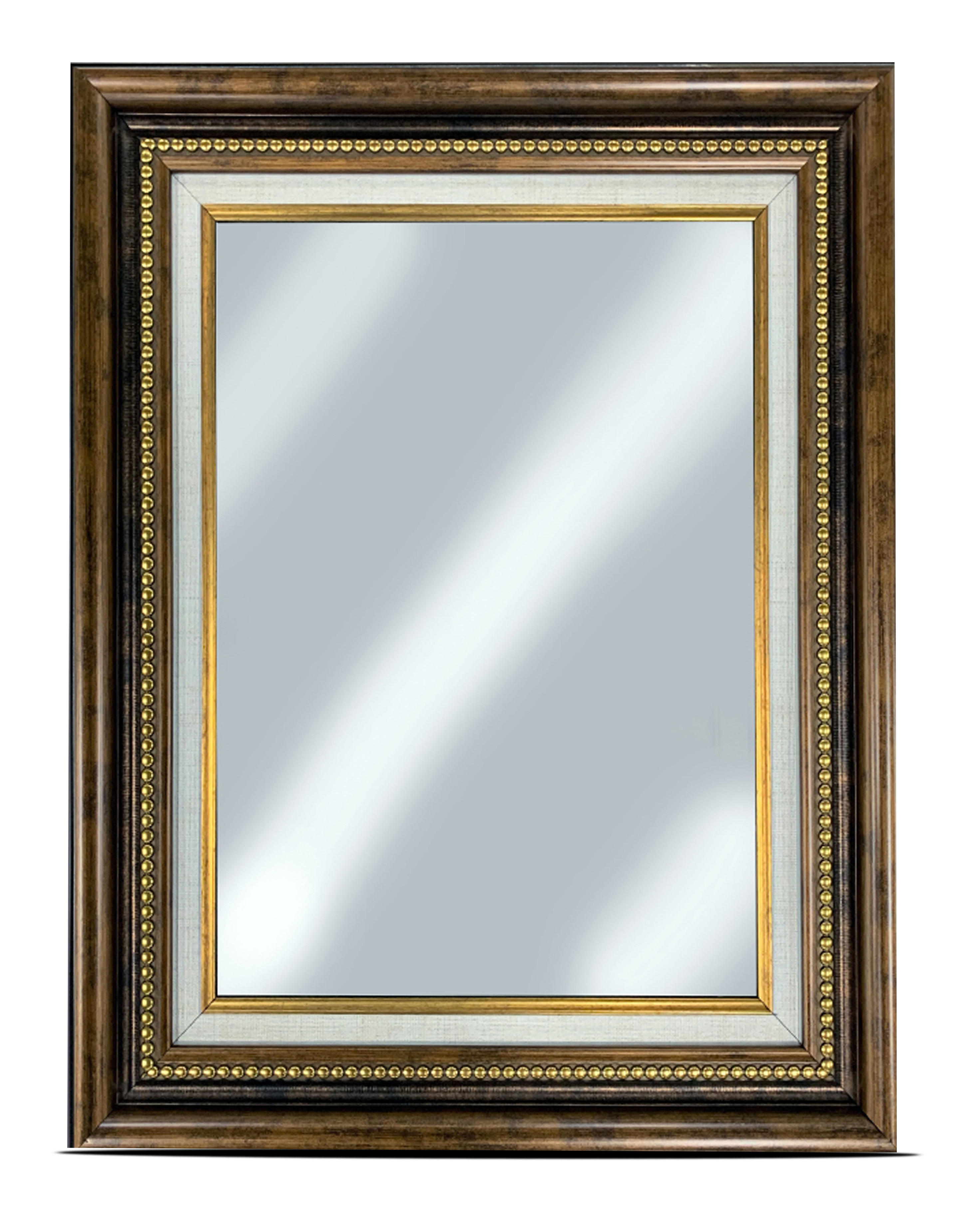 ESPEJO DE PARED CUADRADO TACHUELAS 42X52