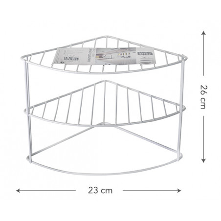 ESTANTE ORGANIZADOR DE COCINA METÁLICO 26X23X26