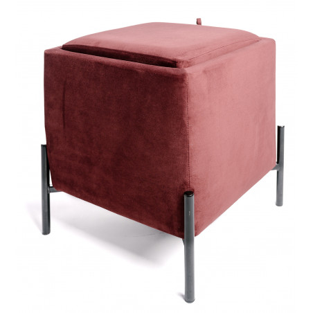 PUFF SALÓN MODERNO TABURETE BURDEOS 43X45CM