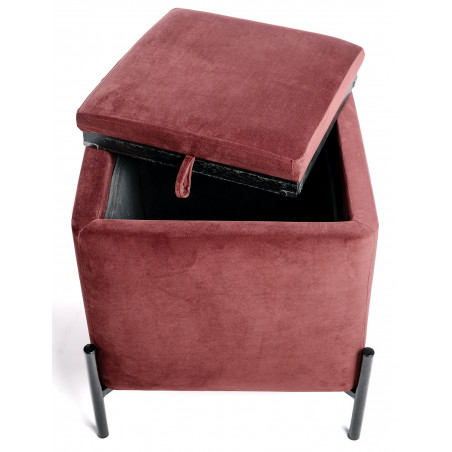 PUFF SALÓN MODERNO TABURETE BURDEOS 43X45CM