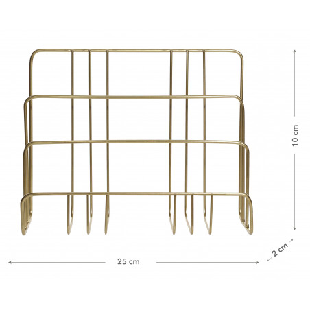 ORGANIZADOR DE ESCRITORIO, CARTAS, PAPELES 25X10