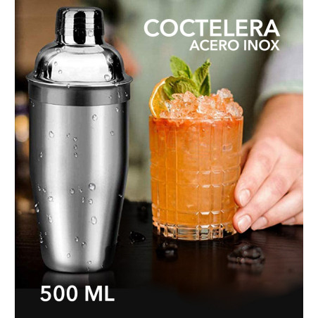 COCTELERA ILARGIA 500ML ACERO INOX
