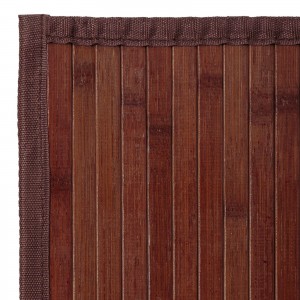 Tapis En Bambou Naturel De Noix De Non-Glissement