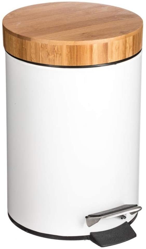 Trash Metal White Trash can...