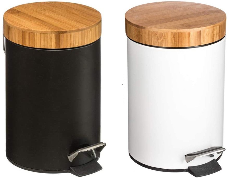 PAPELERA METÁLICA MODERNA NORDIC 3L
