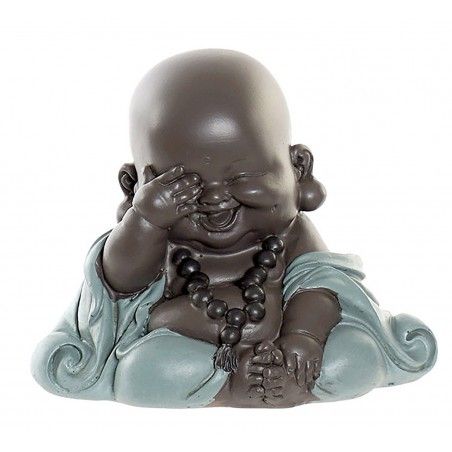 Monk Baby Decorative Figure, Resin Decoration Statue Buddhist. Buddhist monk Decoration 10X7,5X8,5 cm