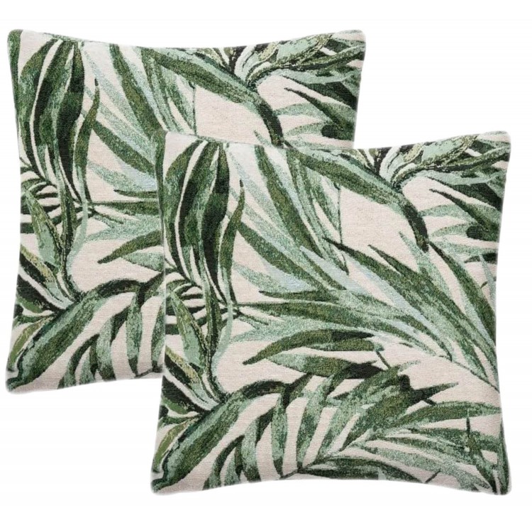 FUNDA DE COJINES JUNGLE 2 PIEZAS 40X40CM