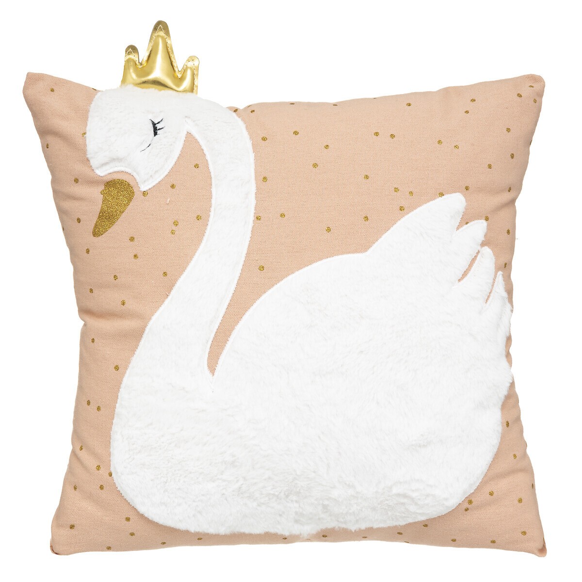 COJÍN INFANTIL CISNE ROSA...