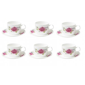 Set of 6 cups and saucers...