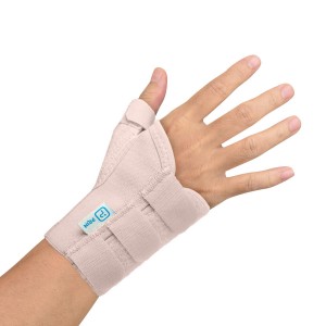 MUÑEQUERA ESTABILIZADORA CON FÉRULA DE PULGAR, TALLA M, MANO DERECHA