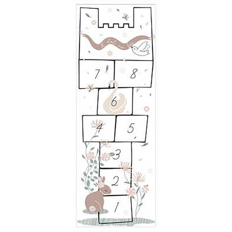 PEGATINA DEL JUEGO LA RAYUELA INFANTIL