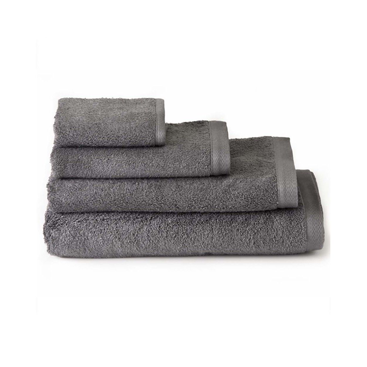 Toalla de ducha algodón gris (70x140)