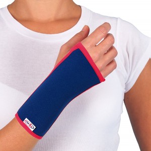 Muñequera con apertura para pulgar, esguinces de muñeca, tendinitis, bursitis, artritis, artrosis... Talla XL