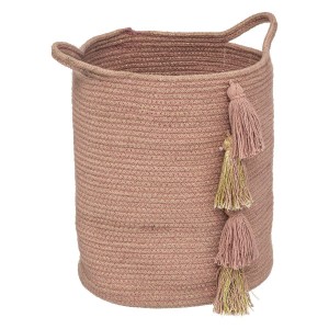 CESTA DE ALGODÓN ROSA...