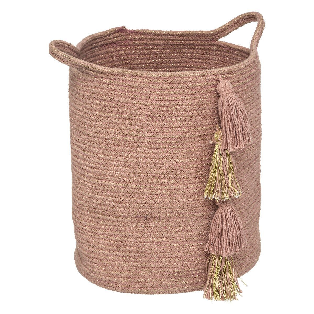 CESTA DE ALGODÓN ROSA...