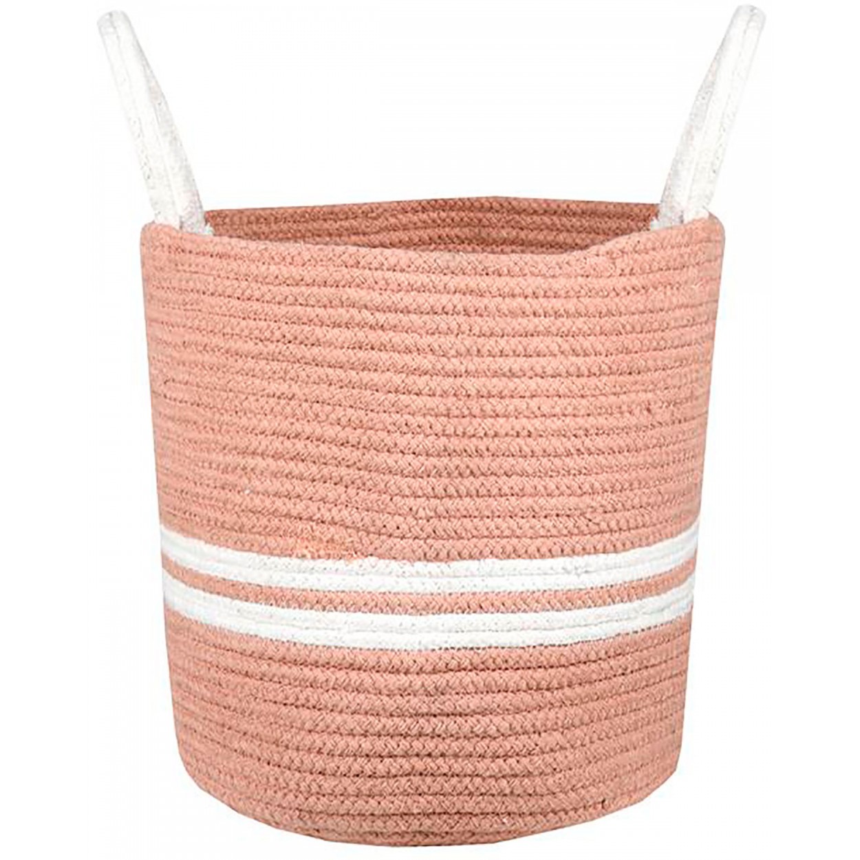 CESTA ALGODÓN ALMACENAMIENTO PATT 30CM