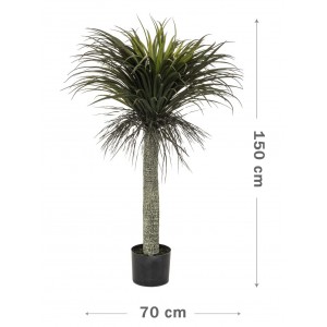Palmera de yuca árbol artificial decorativo barato.