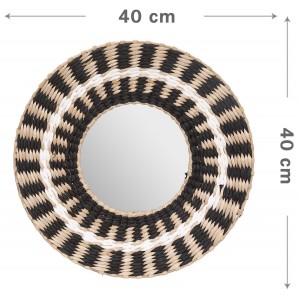 Espejo de pared fibra natural comprar barato