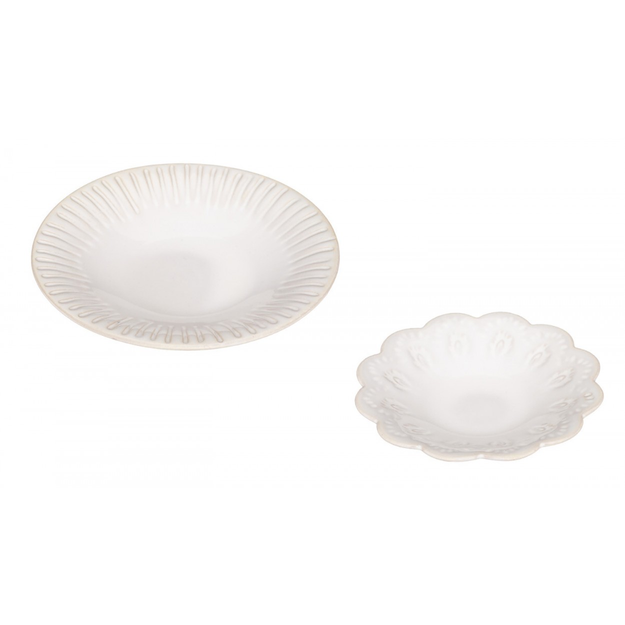 Bandeja vaciabolsillo ceramica blanca set comprar decoracion hogar.