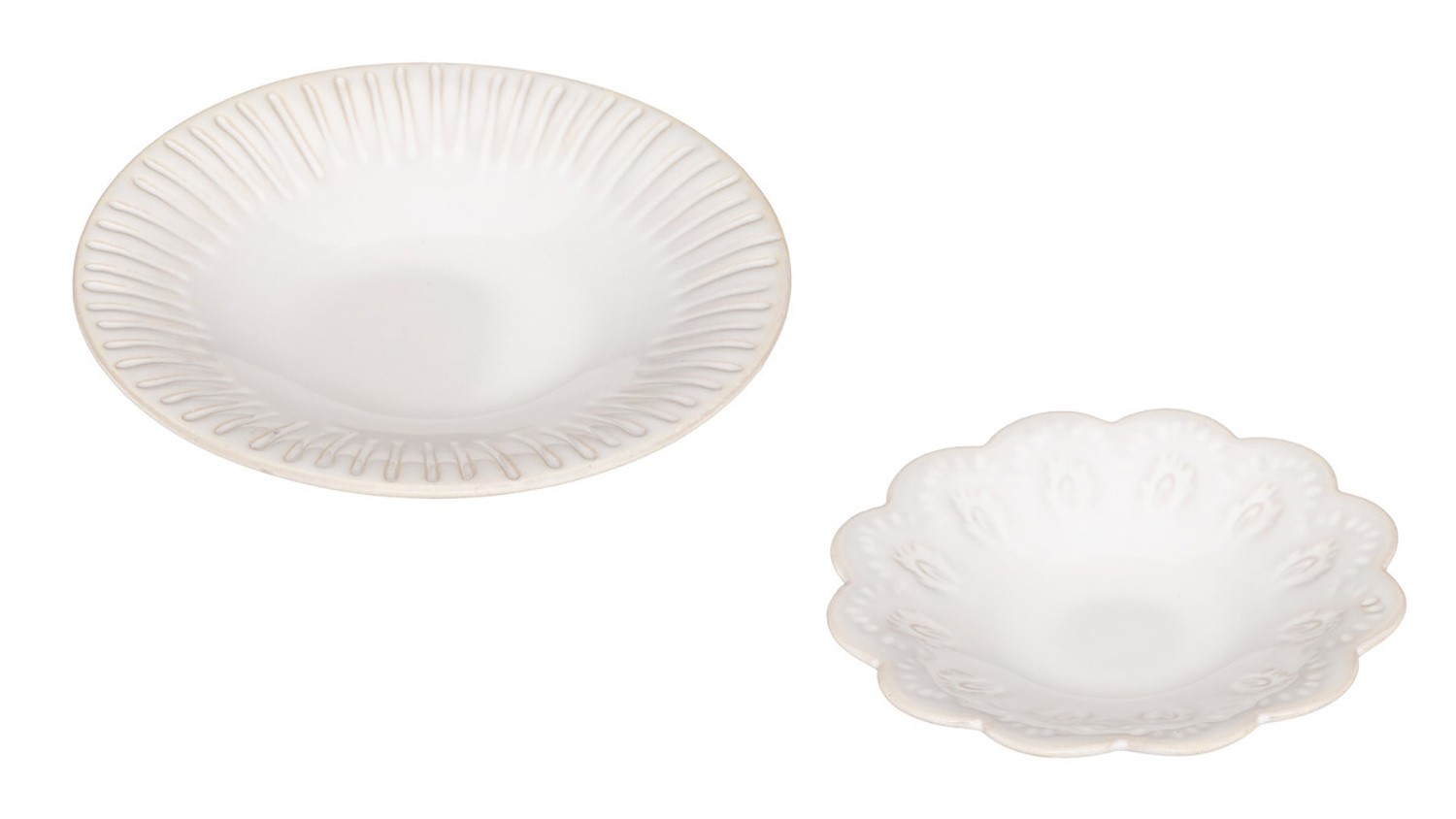 Bandeja vaciabolsillo ceramica blanca set comprar decoracion hogar.