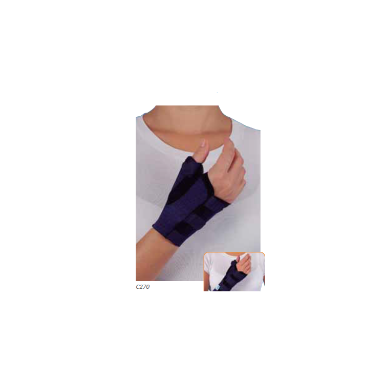 Muñequera Corta con Fleje Palmar - Soporte y Alivio para tu Muñeca, MANO DERECHA, TALLA L