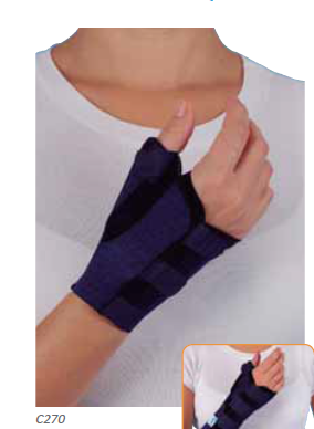 Muñequera Corta con Fleje Palmar - Soporte y Alivio para tu Muñeca, MANO DERECHA, TALLA L