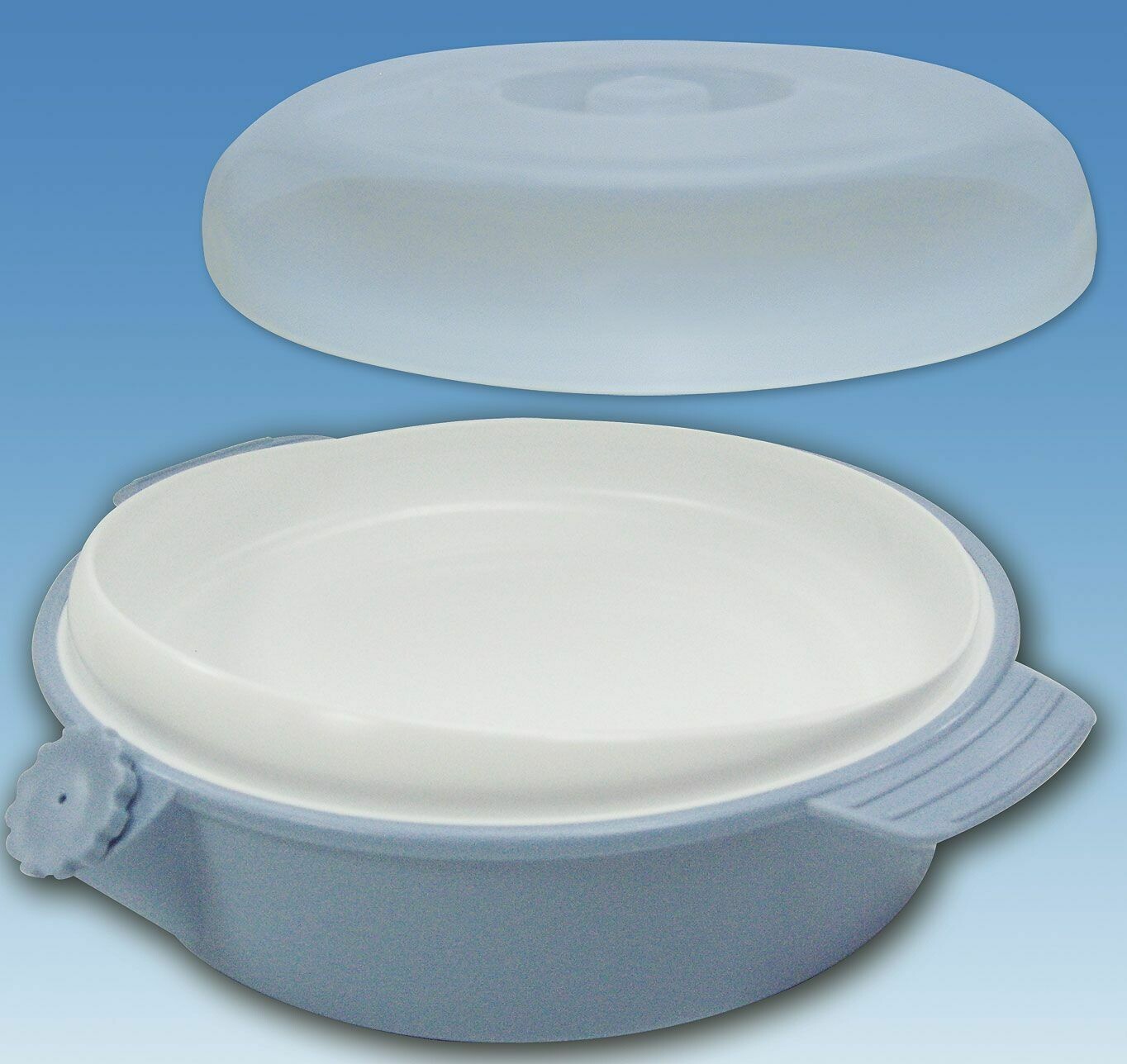 PLATO CONTORNEADO CON DEPOSITO DE AGUA