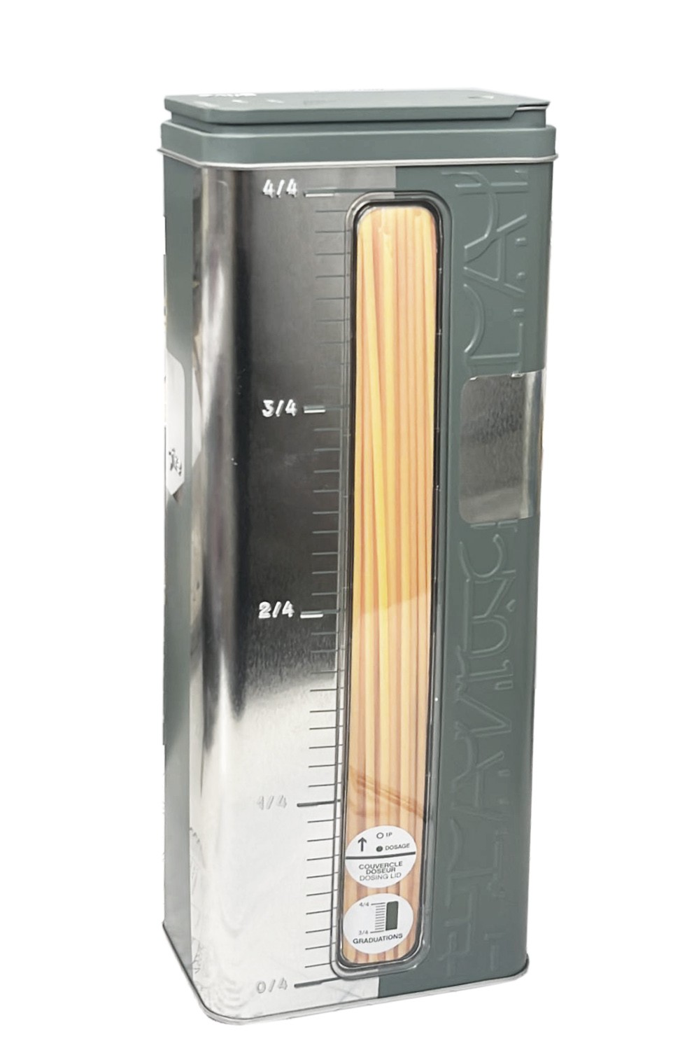 caja metalica para espaguetis de cocina con dosificador comprar barato.