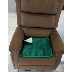 EMPAPADOR PARA SILLA CON BASE VINILO REUTILIZABLE VERDE 61,5 x 45,5 CM