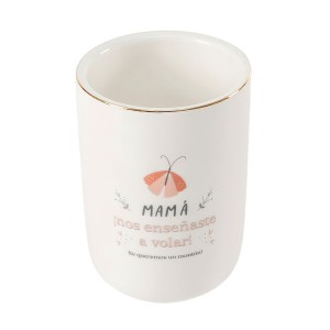 VASO PORTAPINCELES DE CERÁMICA 9,5X6X9,5
