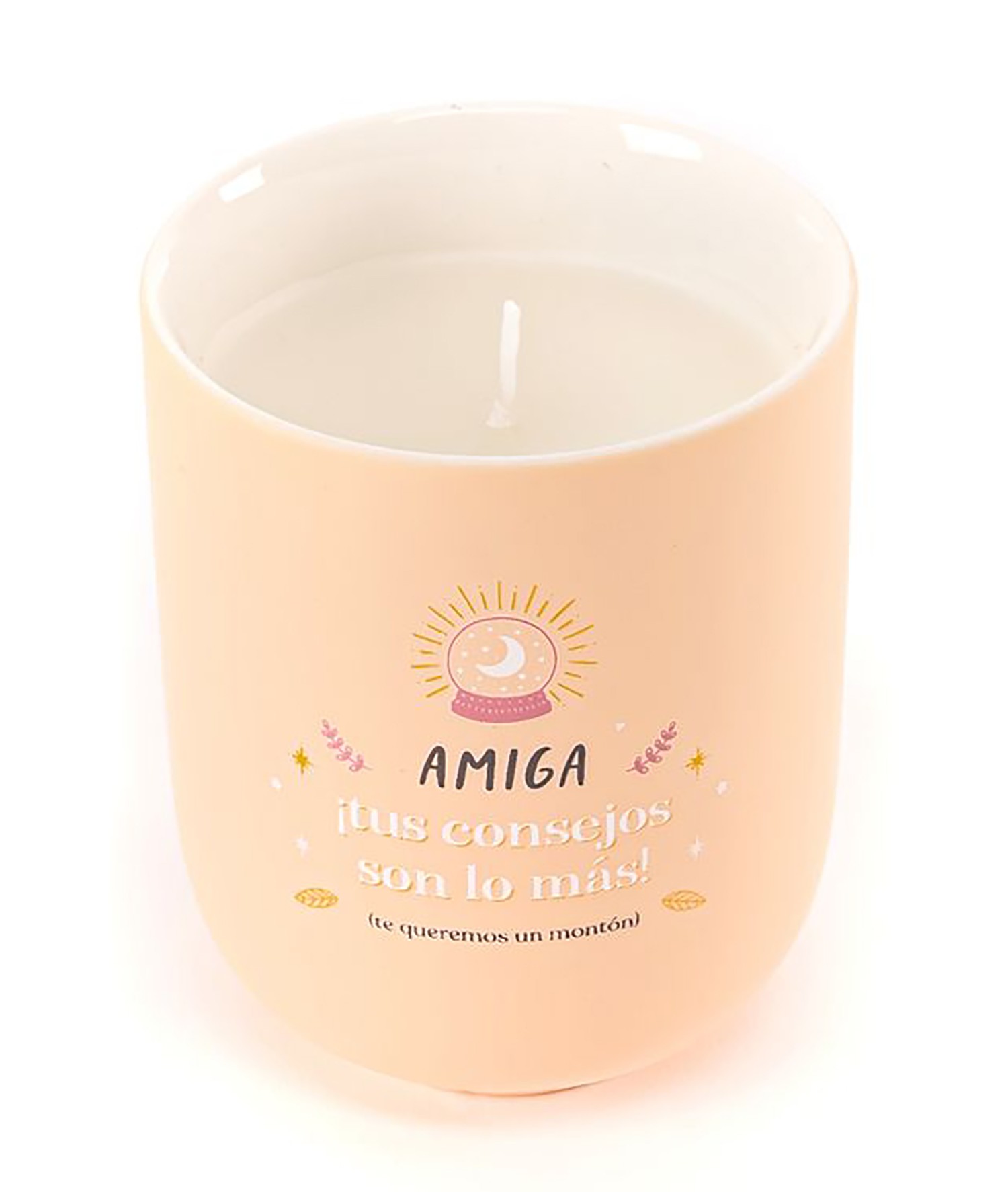 VELA AMIGA AROMÁTICA REGALO ORIGINAL 8,5X6,5