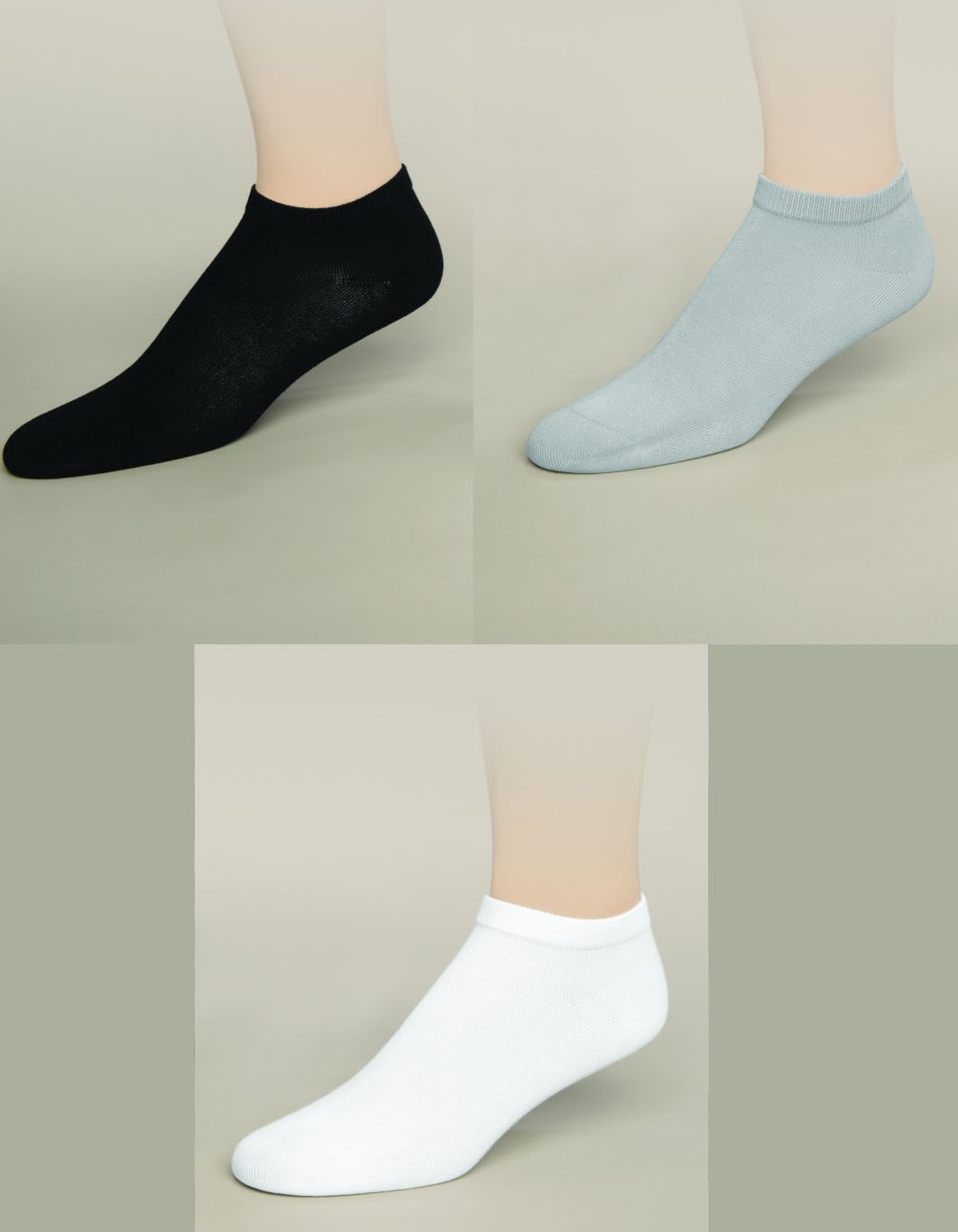 CALCETIN DE BAMBU MINI (TOBILLEROS). TALLA 41-43