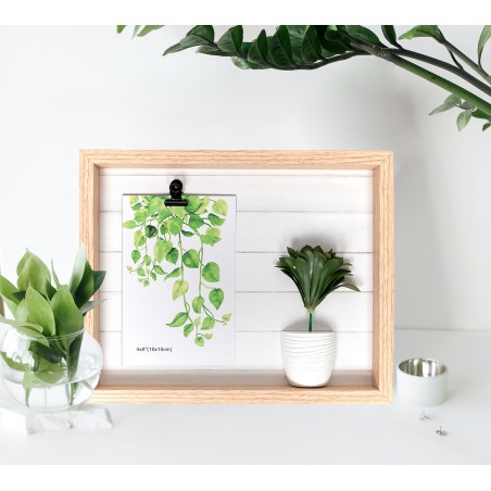 portafotos pared con pinza y maceta decorativa, decoracion de hogar barata comprar tienda online