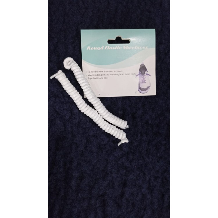 CORDONES PARA ZAPATILLA O ZAPATO EN COLOR BLANCO