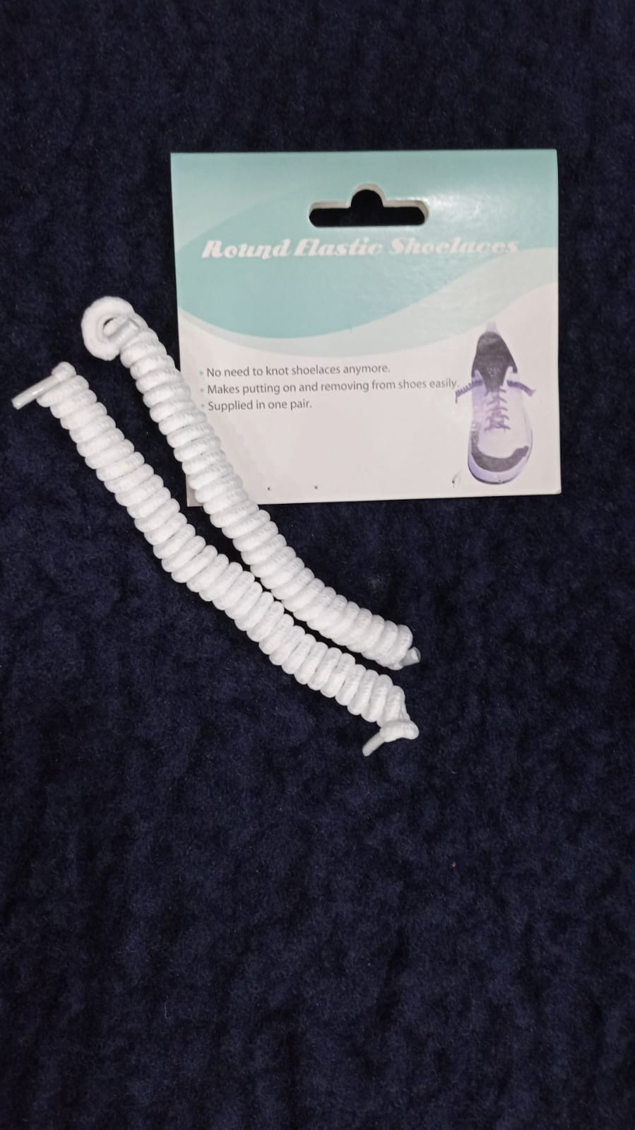 CORDONES PARA ZAPATILLA O ZAPATO EN COLOR BLANCO