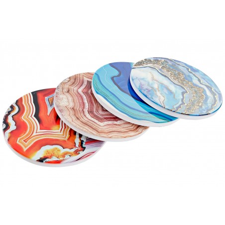 POSAVASOS GEODA DOLOMITE SET 4