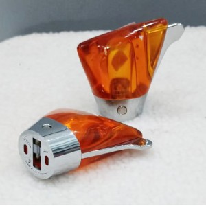 PERCHA NARANJA/CROMO