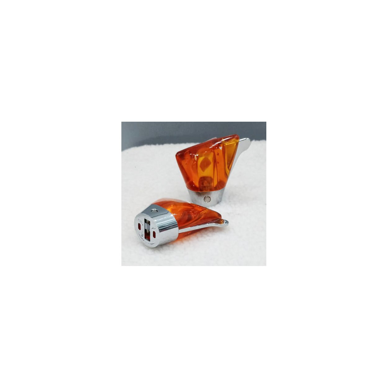 PERCHA NARANJA/CROMO