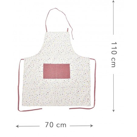 Delantal algodon cocina textil calidad comprar delantales baratos rojo decoracion de hogar.