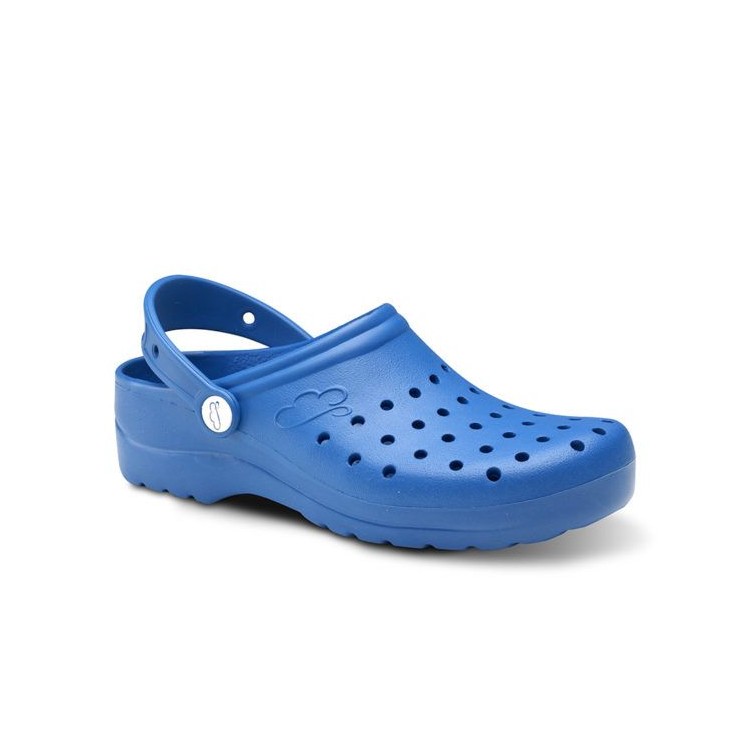 ZUECO SANITARIOS GRUYERE COLOR AZUL ELECTRICO