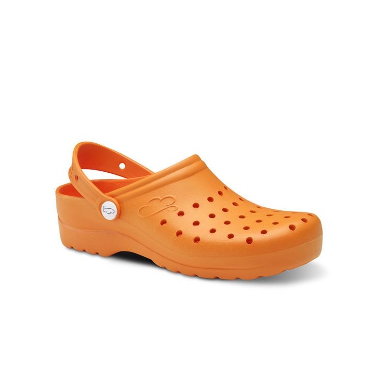 ZUECOS SANITARIOS GRUYERE DE COLOR NARANJA