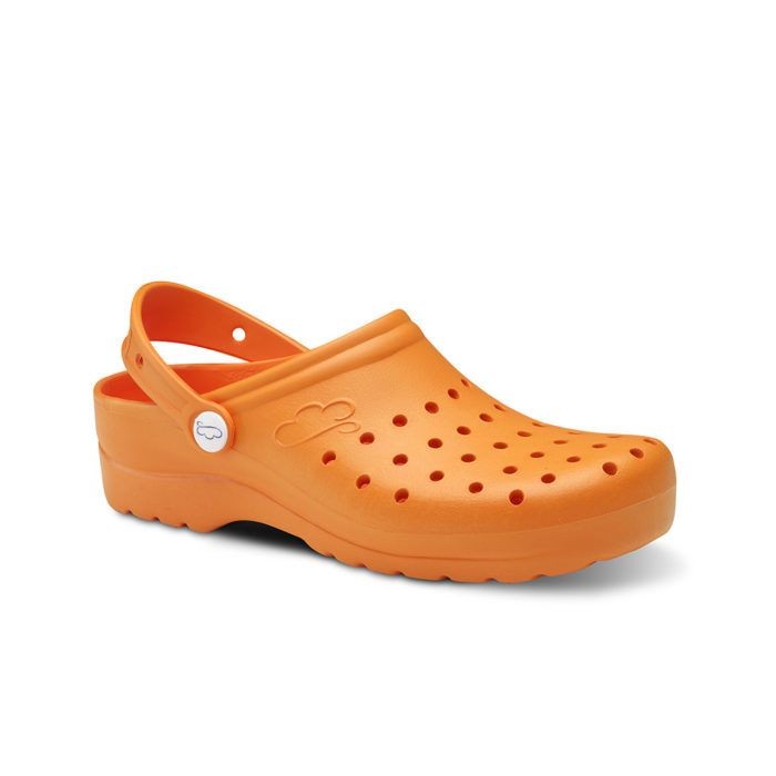 ZUECOS SANITARIOS GRUYERE DE COLOR NARANJA